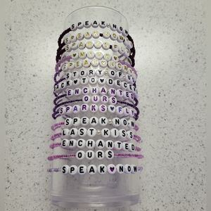 Taylor Swift Eras Tour Friendship Bracelets - Speak Now Version